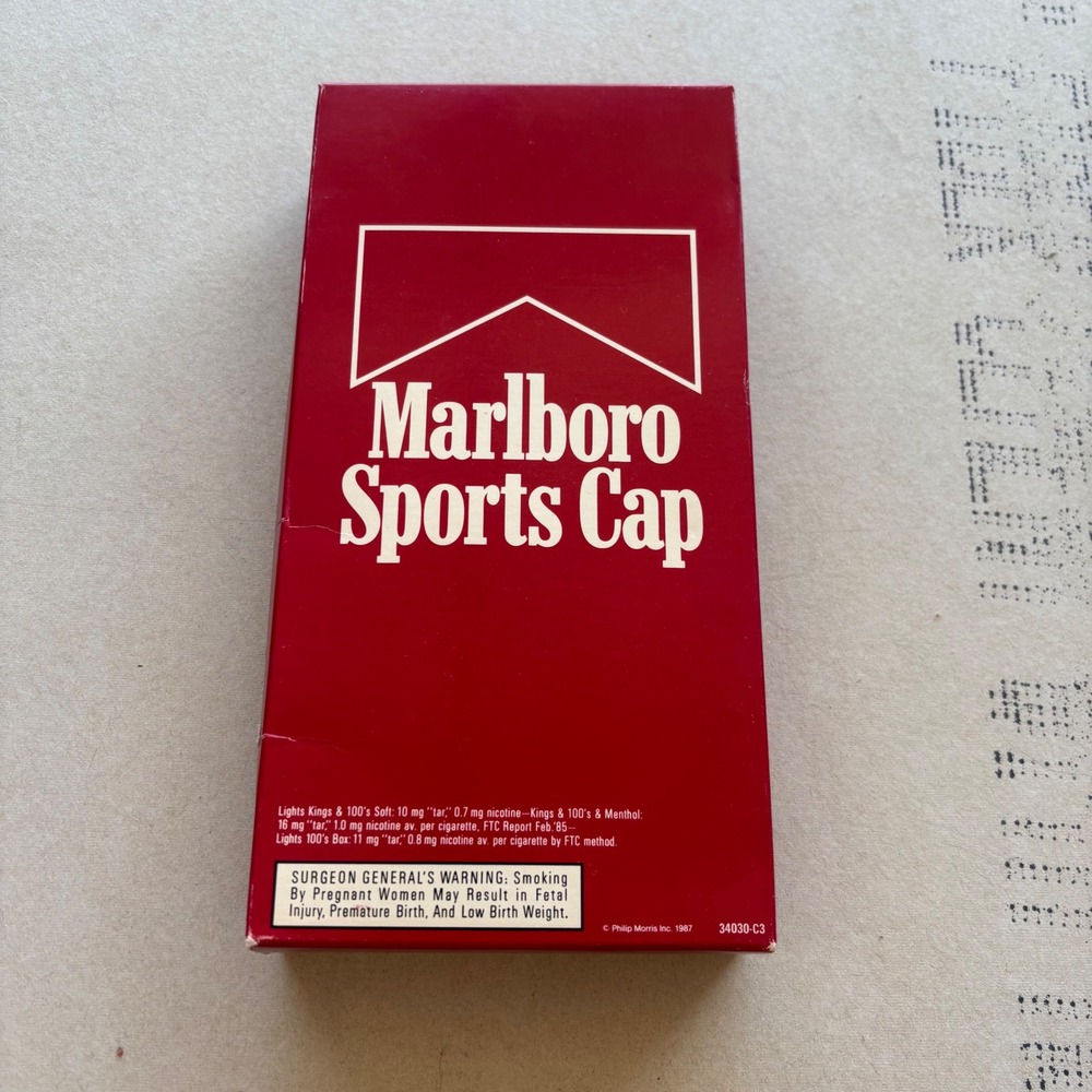 Vintage 80s Marlboro Sports Cap